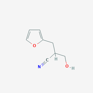 2-(furan-2-ylmethyl)-3-hydroxypropanenitrile图片
