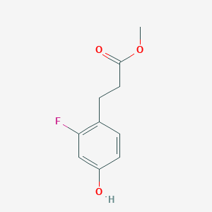 3-(2-Fluoro-4-hydroxy-phenyl)-propionic acid methyl ester图片