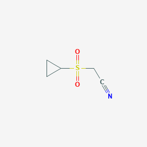 2-(cyclopropanesulfonyl)acetonitrile图片