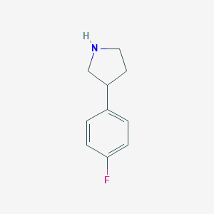 3-(4-Fluorophenyl)pyrrolidine图片