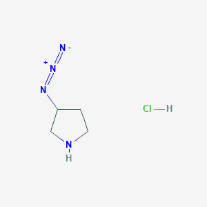 3-azidopyrrolidine hydrochloride图片