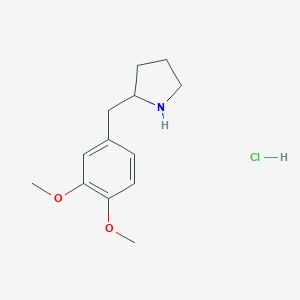 2-[(3,4-dimethoxyphenyl)methyl]pyrrolidine hydrochloride图片