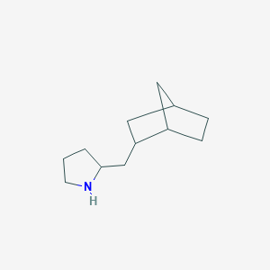 2-{Bicyclo[2,2,1]heptan-2-ylmethyl}pyrrolidine图片
