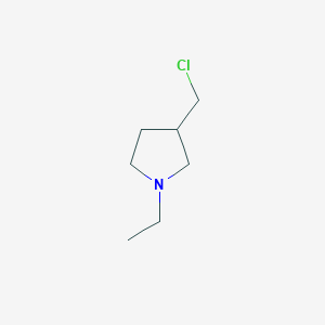 3-(chloromethyl)-1-ethylpyrrolidine hydrochloride图片