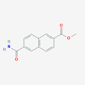 methyl 6-carbamoylnaphthalene-2-carboxylate图片