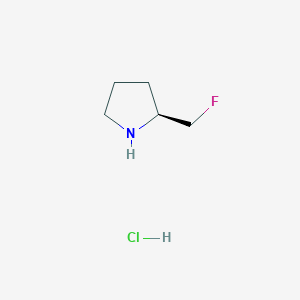 (2s)-2-(fluoromethyl)pyrrolidine hydrochloride图片