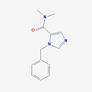 1-Benzyl-N,N-dimethyl-1H-imidazole-5-carboxamide图片