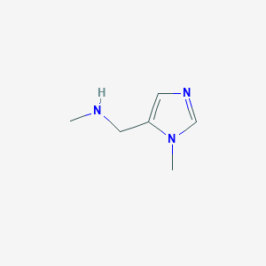 1-Methyl-5-[(methylamino)methyl]-1H-imidazole图片
