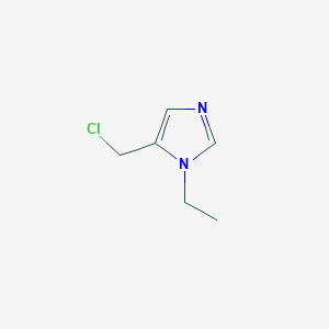 5-(chloromethyl)-1-ethyl-1H-imidazole hydrochloride图片