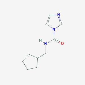 N-(Cyclopentylmethyl)-1H-imidazole-1-carboxamide图片