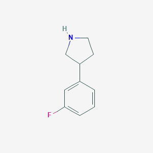 3-(3-Fluorophenyl)pyrrolidine图片