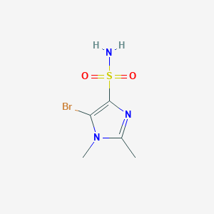 5-Bromo-1,2-dimethyl-1H-imidazole-4-sulfonamide图片