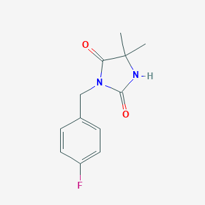 3-(4-Fluorobenzyl)-5,5-Dimethyl-1h-Imidazole-2,4(3h,5h)-Dione图片
