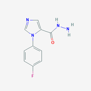 1-(4-fluorophenyl)-1H-imidazole-5-carbohydrazide图片