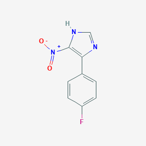 4-(4-fluorophenyl)-5-nitro-1H-imidazole图片