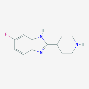 5-Fluoro-2-piperidin-4-yl-1H-benzoimidazole图片