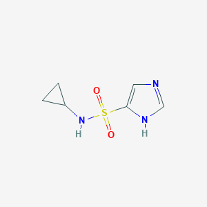 N-cyclopropyl-1H-imidazole-4-sulfonamide图片