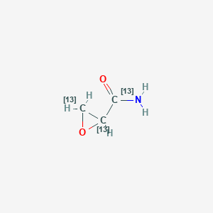 Glycidamide-13C3图片