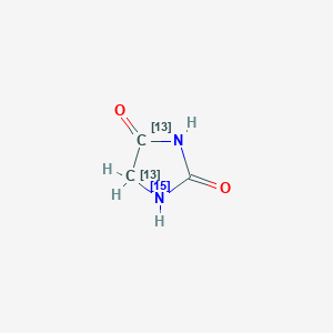 Hydantoin-4,5-13C2,1-15N图片