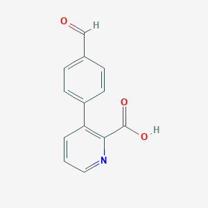 3-(4-Formylphenyl)picolinic acid图片