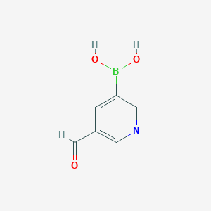 (5-Formylpyridin-3-yl)boronic acid图片