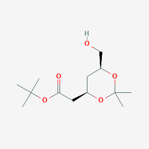 (4R,6S)-6-(羟甲基)-2,2-二甲基-1,3-二氧六环-4-乙酸叔丁酯图片