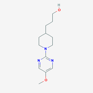 1-(5-Methoxy-2-pyrimidinyl)-4-piperidinepropanol图片