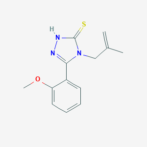 5-(2-Methoxyphenyl)-4-(2-methylprop-2-en-1-yl)-4H-1,2,4-triazole-3-thiol图片