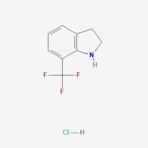 7-(trifluoromethyl)-2,3-dihydro-1H-indole Hydrochloride图片