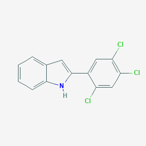 2-(2,4,5-Trichlorophenyl)-1H-indole图片
