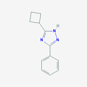 5-cyclobutyl-3-phenyl-1H-1,2,4-triazole图片