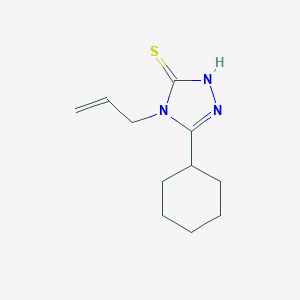 5-Cyclohexyl-4-(prop-2-en-1-yl)-4H-1,2,4-triazole-3-thiol图片