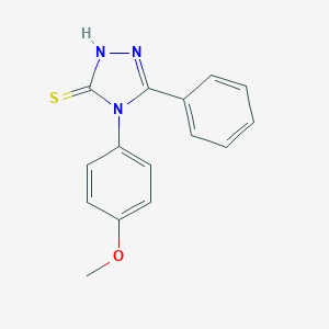4-(4-Methoxyphenyl)-5-phenyl-4H-1,2,4-triazole-3-thiol图片