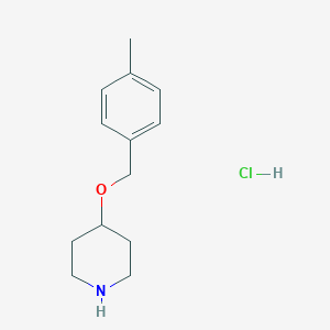 4-(4-Methyl-benzyloxy)-piperidine hydrochloride图片