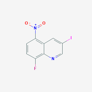 8-fluoro-3-iodo-5-nitroquinoline图片