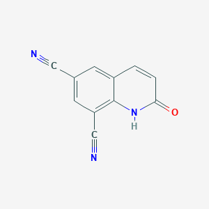 6,8-Dicyano-2-hydroxy(1H)-quinoline图片
