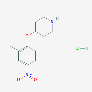 4-(2'-METHYL-4'-NITROPHENOXY)PIPERIDINE HCL图片