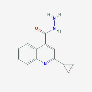 2-Cyclopropylquinoline-4-carbohydrazide图片