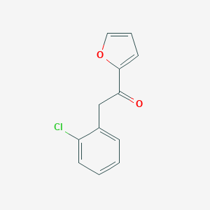 2-(2-Chlorophenyl)-1-(furan-2-yl)ethan-1-one图片