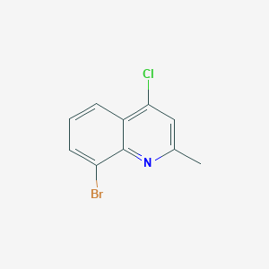 8-Bromo-4-chloro-2-methylquinoline图片