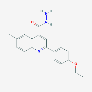 2-(4-ethoxyphenyl)-6-methylquinoline-4-carbohydrazide图片