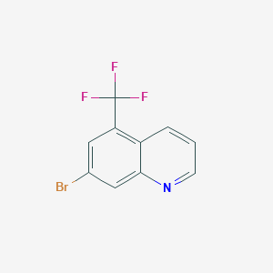 7-bromo-5-(trifluoromethyl)quinoline图片