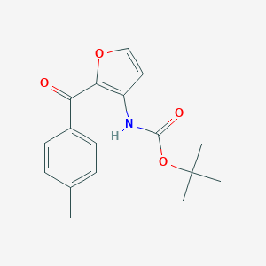 tert-Butyl N-[2-(4-Methylbenzoyl)furan-3-yl]carbamate图片