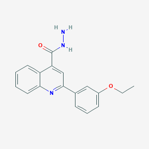 2-(3-ethoxyphenyl)quinoline-4-carbohydrazide图片
