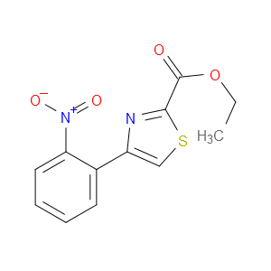 4-(2-硝基苯基)噻唑-2-甲酸乙酯图片