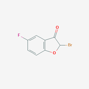 2-Bromo-5-fluorobenzo[B]furan-3(2h)-one图片