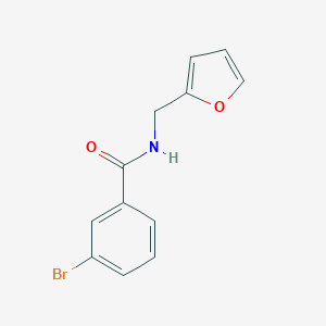 3-Bromo-N-(furan-2-ylmethyl)benzamide图片