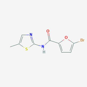 5-Bromo-N-(5-methyl-1,3-thiazol-2-yl)furan-2-carboxamide图片