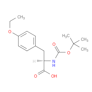 N-叔丁氧羰基-o-乙基-d-酪氨酸图片