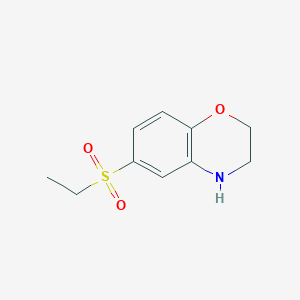 6-(Ethylsulfonyl)-3,4-dihydro-2H-1,4-benzoxazine图片